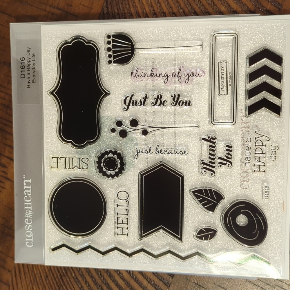 CTMH Clear Stamp Sets - ALL USED, some a lil and some a lot. - Picture 6 of 12